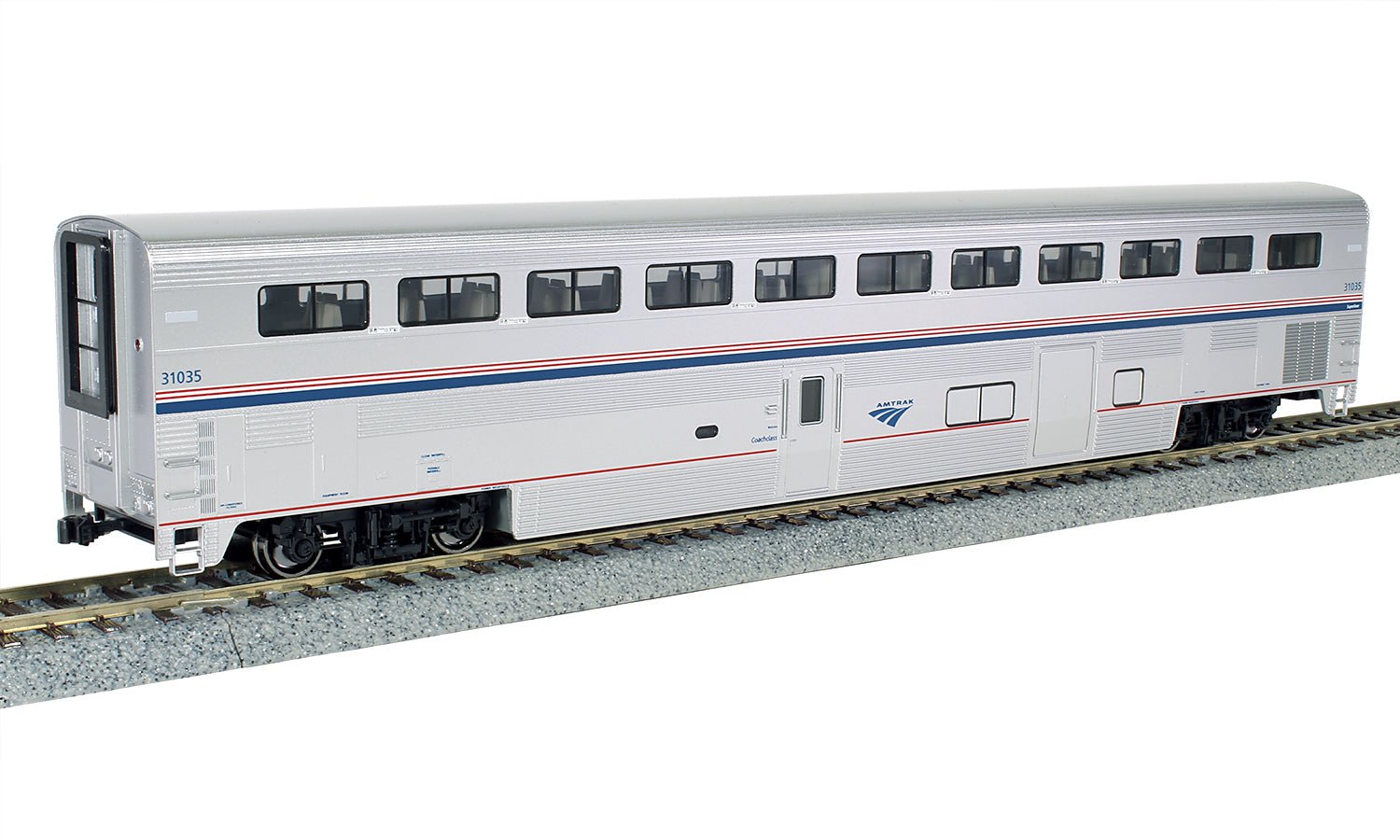 Kato HO Amtrak Superliners - 2026 Run (August 2025 Preorder