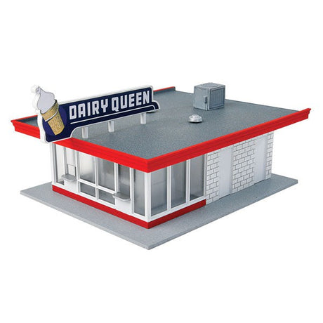 Walthers Cornerstone HO Scale Vintage Dairy Queen(R) Kit 51/16 x 31/2 x 23/8" 12.8 x 8.8 x 6cm