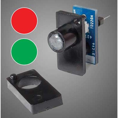 Walthers Layout Control System Two-Color LED Fascia Indicator (red, green)