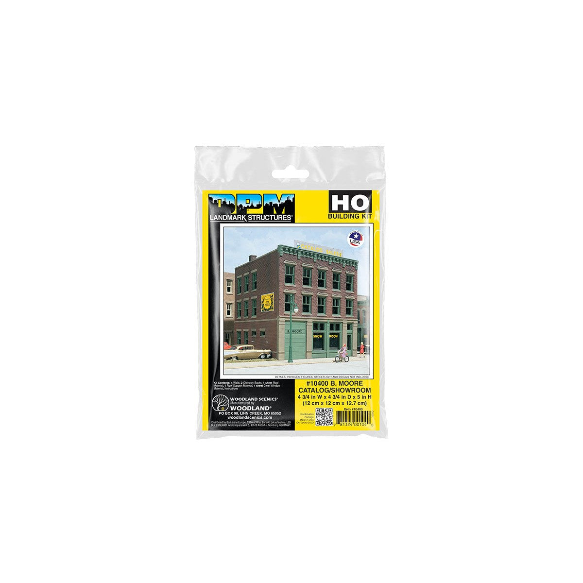 Woodland Scenics HO Scale B.Moore Catalog/Showroom DPM Kit Fusion