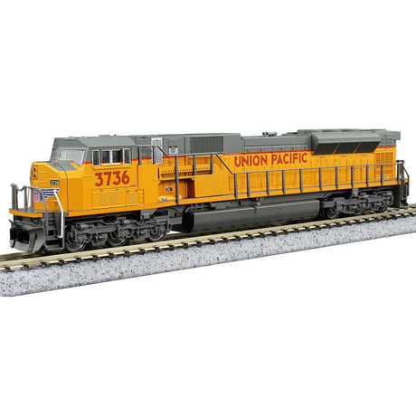 Kato N Scale Union Pacific UP #3750 EMD SD90/43MAC Locomotive DC