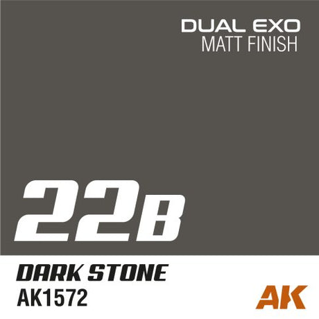 AK Interactive Dual Exo 22B Dark Stone 60ml