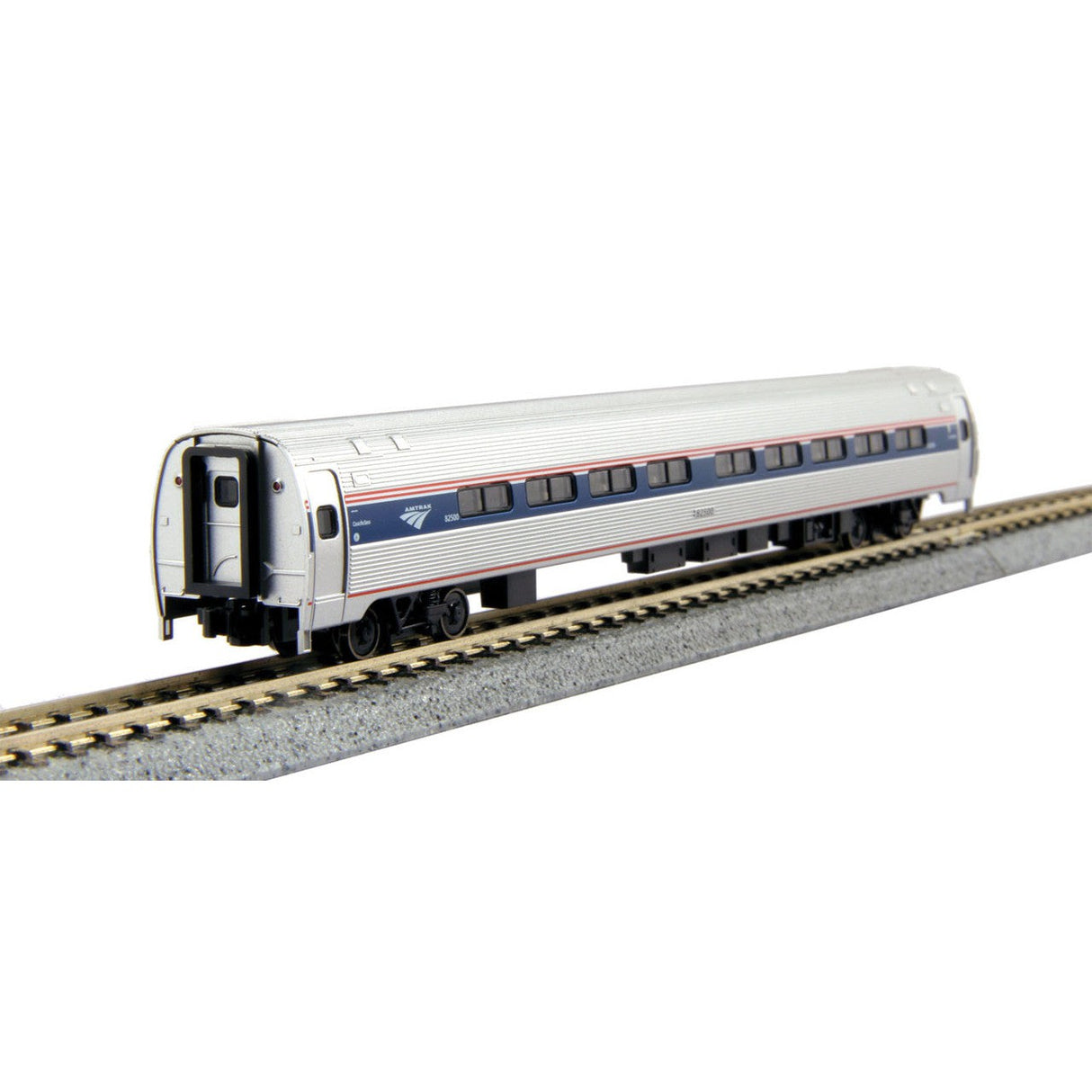 Kato N Scale Budd Amfleet I Set A Coach Amtrak Phase VI 2-Car Set