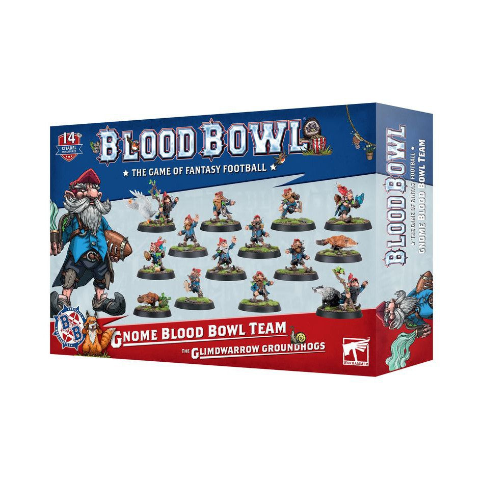 Games Workshop Warhammer Blood Bowl The Game of Fantasy Football Gnome Blood Bowl Team The Glimdwarrow Groundhogs