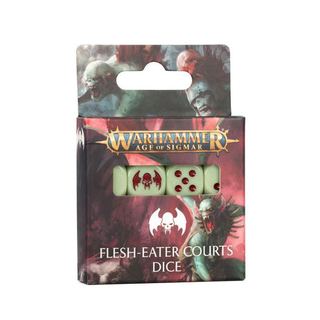 Games Workshop Warhammer Age of Sigmar Flesh-eater Courts Dice Set