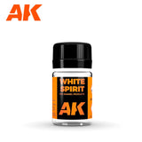 AK Interactive White Spirit Enamel Thinner 35ml Bottle