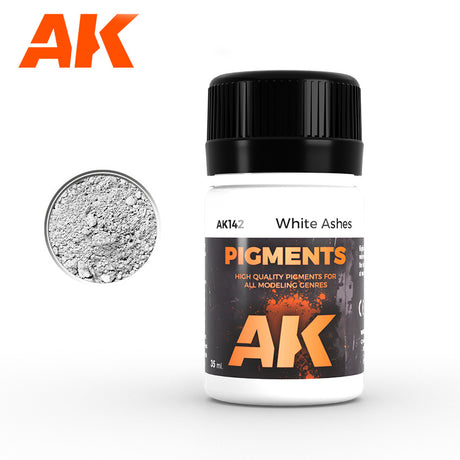 AK Interactive White Ashes Pigment AK142