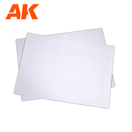 AK Interactive Airbrushing Masking Film (2 Units Size A4)