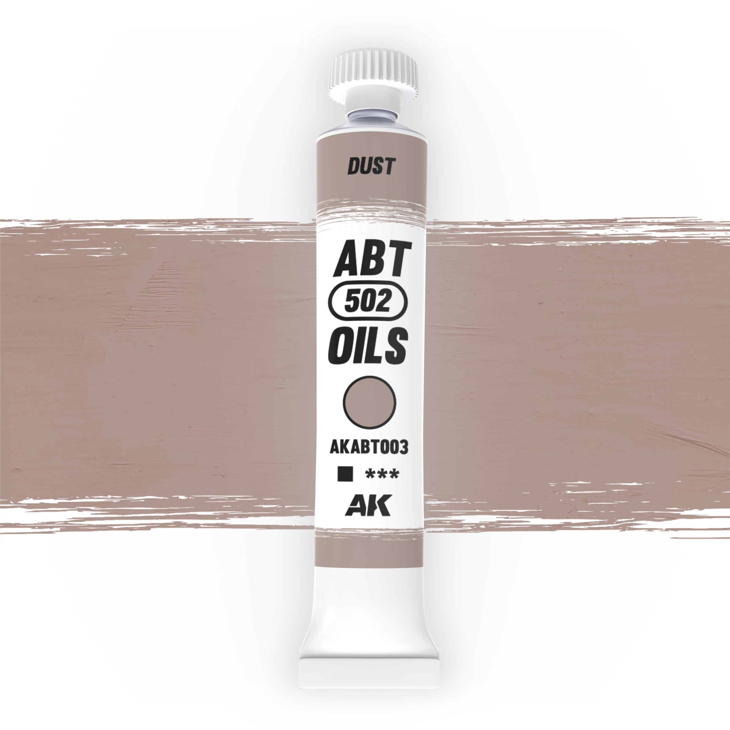 AK Abteilung 502 Oil Paint Set - ABT502 Flesh Colors (AKABT301) - 12ml Tubes