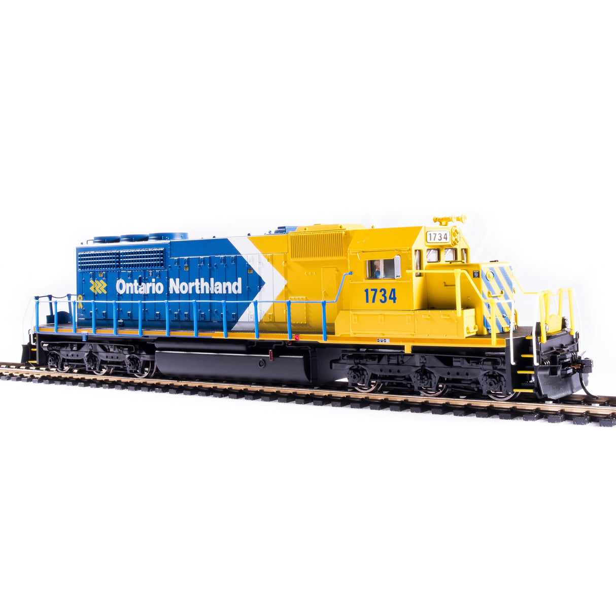 Broadway Limited HO P4 SD40-2 Diesel ON #1733/Blue & Yellow Arrow DC/DCC