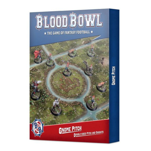 Games Workshop Warhammer Blood Bowl The Game of Fantasy Football Gnome Pitch Double-sided Pitch and Dugouts