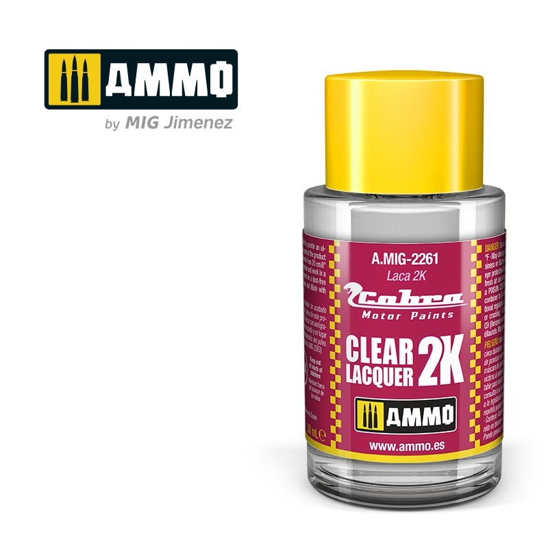 Ammo Cobra Motor 2260 Clear Lacquer 2K