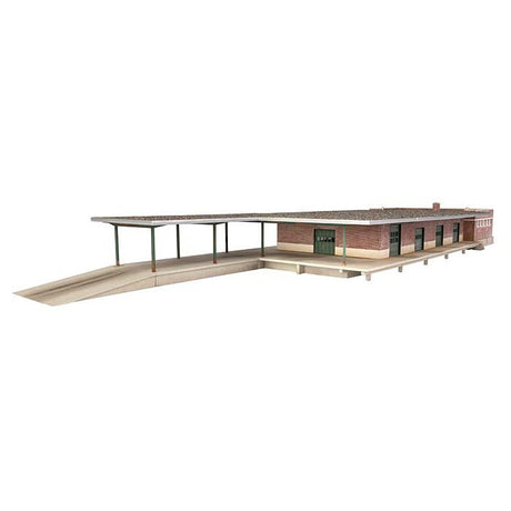 Walthers Cornerstone HO Scale Mid-Century Modern Freight Station Kit
