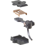 Kadee #5 HO Scale (No.5®) Universal Metal Couplers with Gearboxes - Medium (9/32") Centerset Shank