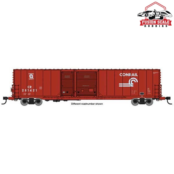 Walthers Mainline HO Scale 60' Pullman-Standard Auto Parts Boxcar (10' and 6' doors) Ready to Run Conrail #281444