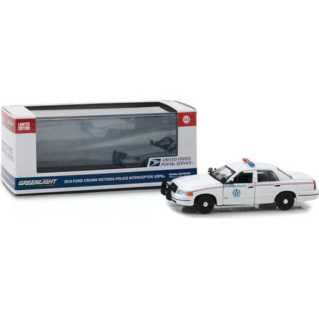 GreenLight Collectibles 2010 Ford Crown Vic Police Interceptor 1:43 - Fusion Scale Hobbies