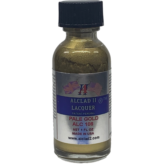 Alclad II Pale Gold 1oz ALC108 - Fusion Scale Hobbies