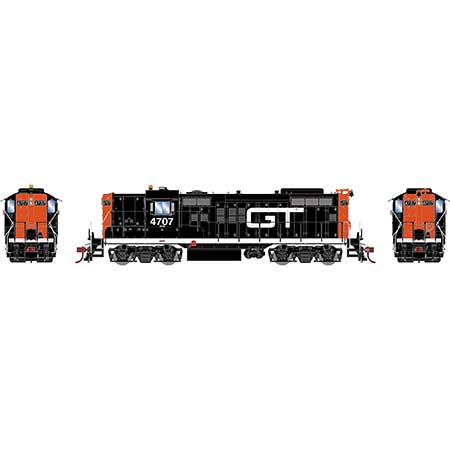 Athearn Genesis  HO Scale GP18, GTW #4707 - Fusion Scale Hobbies