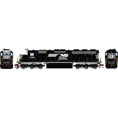 Athearn Genesis  HO Scale SD45-2, NS #1705 - Fusion Scale Hobbies