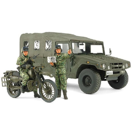 1/35 JGSDF Recon Motorcycle & High Mobility Vehicle - Fusion Scale Hobbies
