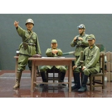 1/35 Japanese Army Officer Set (4) - Fusion Scale Hobbies