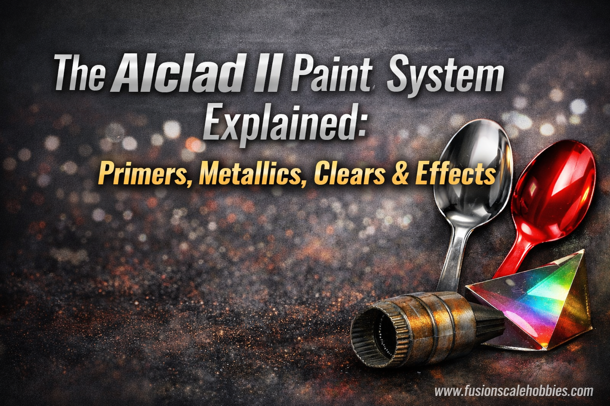 Alclad Cladding Process Alclad II Paint System Explained: Primers, Metallics & Clears – Fusion ...