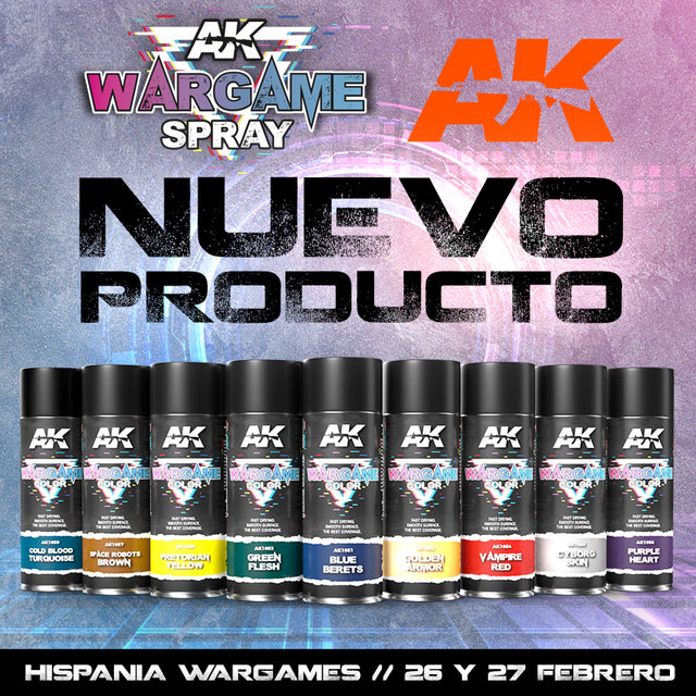 AK Interactive Wargame Sprays