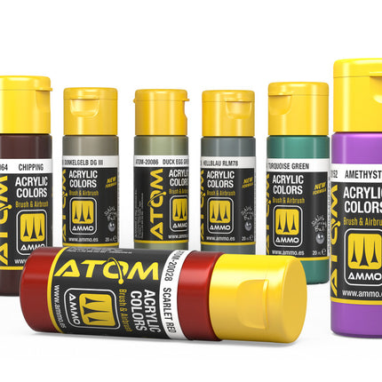 Ammo Mig Atom Color Acrylic - Mega Hobby Discounts from Fusion Scale Hobbies