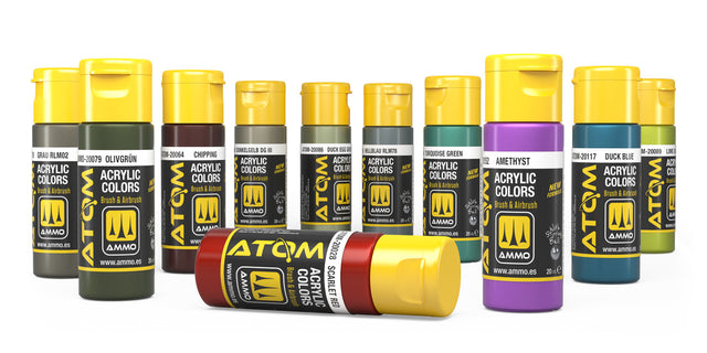 Ammo Mig Atom Color Acrylic - Mega Hobby Discounts from Fusion Scale Hobbies