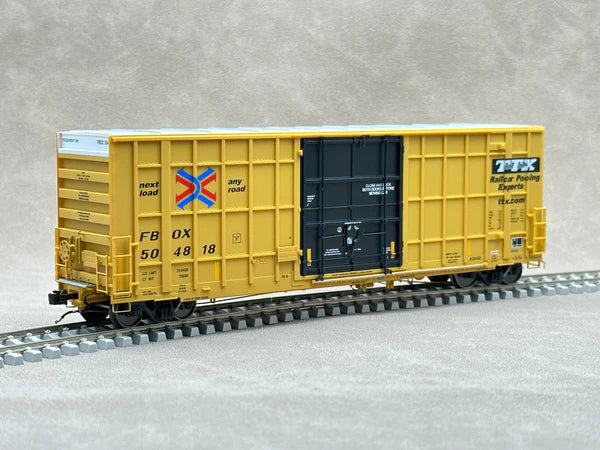 Aurora Miniatures HO Scale Gunderson / Greenbrier 6276 cf 50′ Plate F Boxcar - FBOX (2004 ver.)