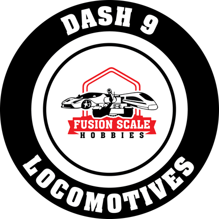 Fusion Scale Hobbies HO Scale Dash 9 Locomotives