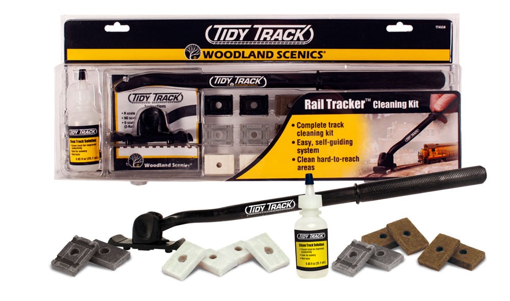 How to clean model railroad track