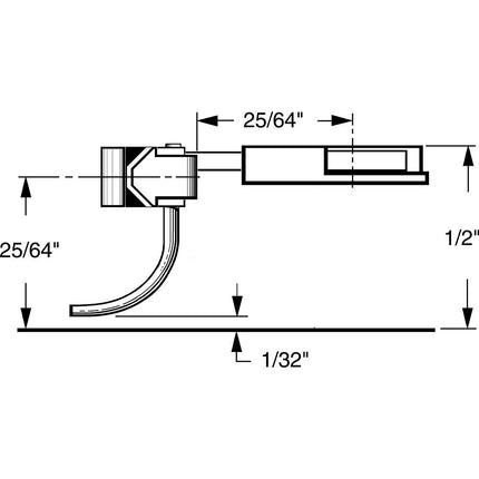 Kadee #29 HO Scale 20-Series Plastic Couplers with Gearboxes - Long (25/64") Overset Shank