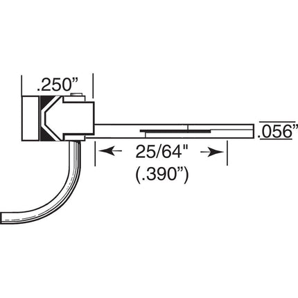 Kadee #141 HO Scale 140-Series Whisker Metal Couplers with Gearboxes - Long (25/64") Underset Shank