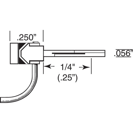 Kadee #143 HO Scale 140-Series Whisker Metal Couplers with Gearboxes - Short (1/4") Centerset Shank