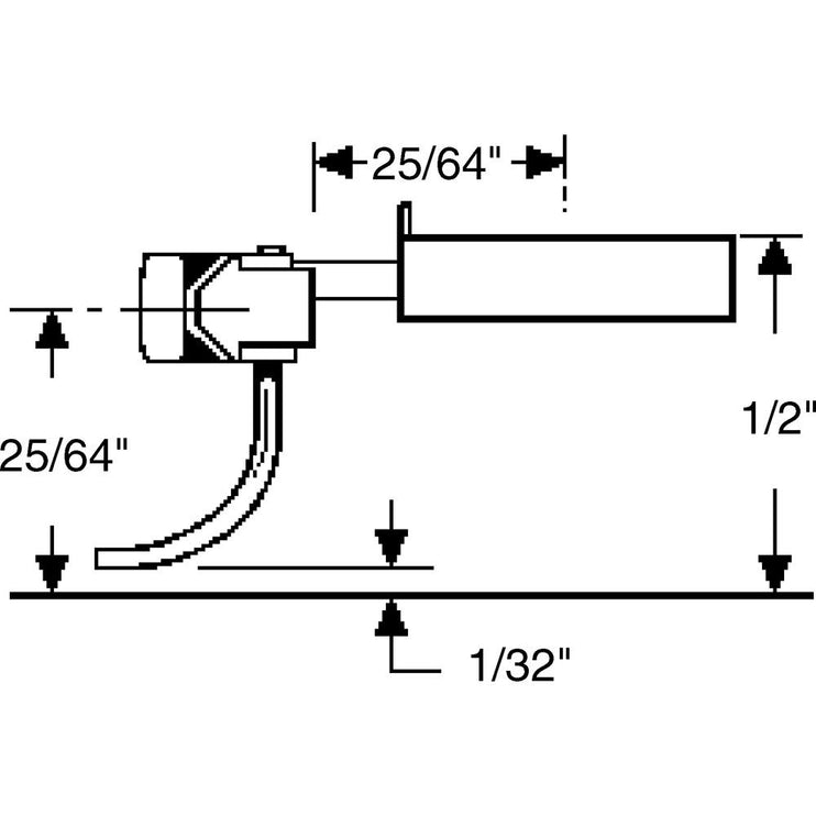 Kadee #149 HO Scale 140-Series Whisker Metal Couplers with Gearboxes - Long (25/64") Overset Shank