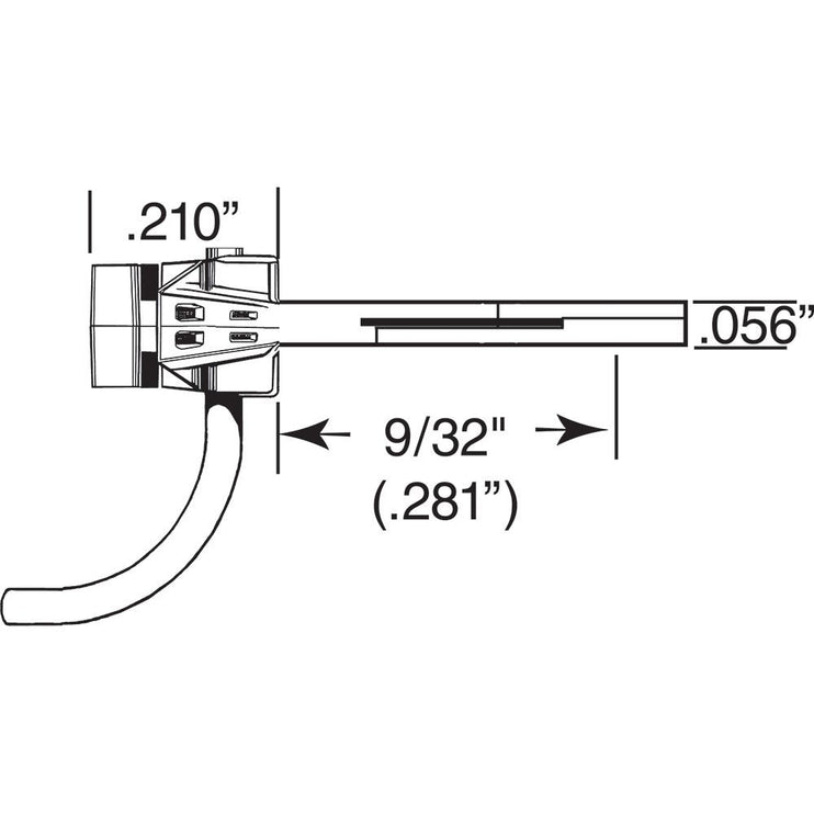 Kadee #158 HO Scale Whisker Scale Metal Couplers with Gearboxes - Medium (9/32") Centerset Shank