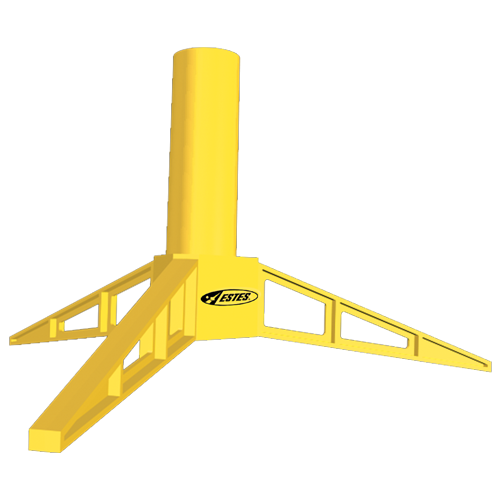 Estes Standard Engine Model Rocket Display Stand