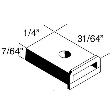 Kadee #262 HO Scale Whisker Coupler Narrow Snap-Together Gearboxes & Lids