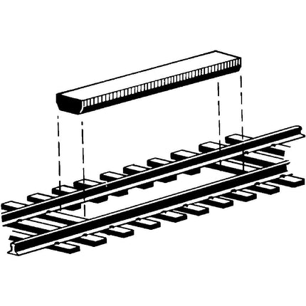 Kadee #312 HO Scale Between-the-Rails Permanent Magnet non-delayed Magnetic Uncoupler