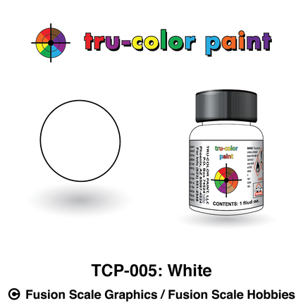 Tru Color Paint White 1oz