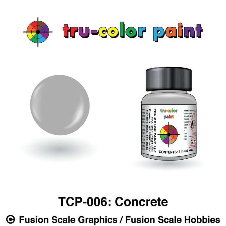 Tru Color Paint Concrete 1oz