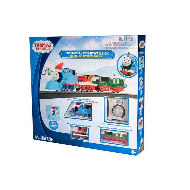 Bachmann HO TTT Thomas Saves Santa's Sleigh Loco w/Moving Eyes