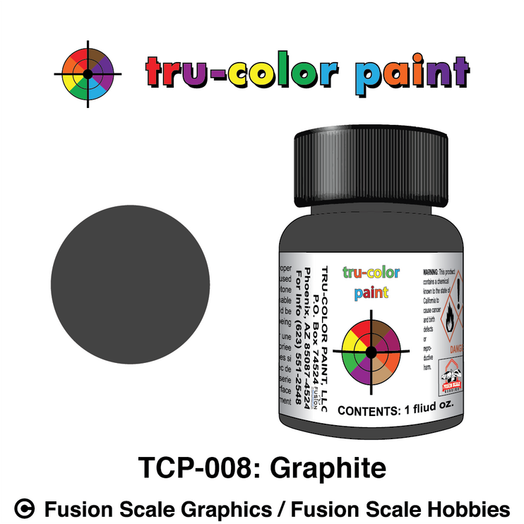 Tru Color Paint Graphite 1oz