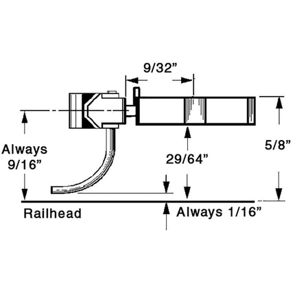 Kadee #803 On3 Scale Plastic Couplers & Gearboxes - Black