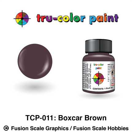 Tru Color Paint Boxcar Brown 1oz