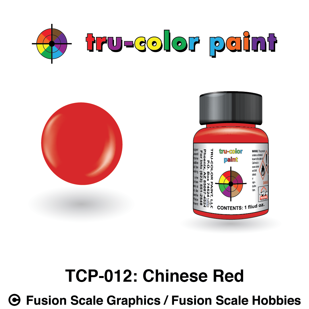 Tru Color Paint Chinese Red 1oz