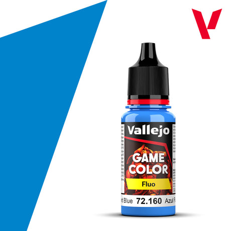 Vallejo Game Color Fluorescent Blue 18 ml