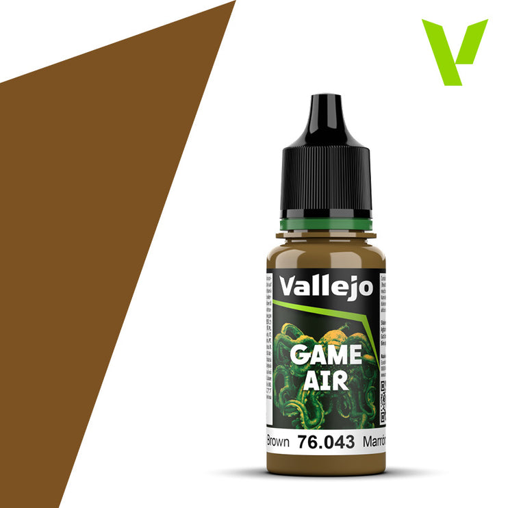 Vallejo Game Air Beasty Brown 18 ml