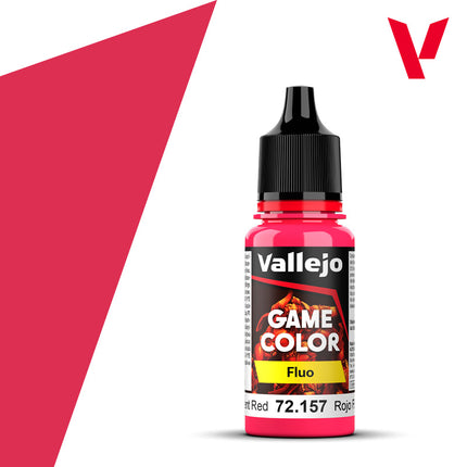 Vallejo Game Color Fluorescent Red 18 ml